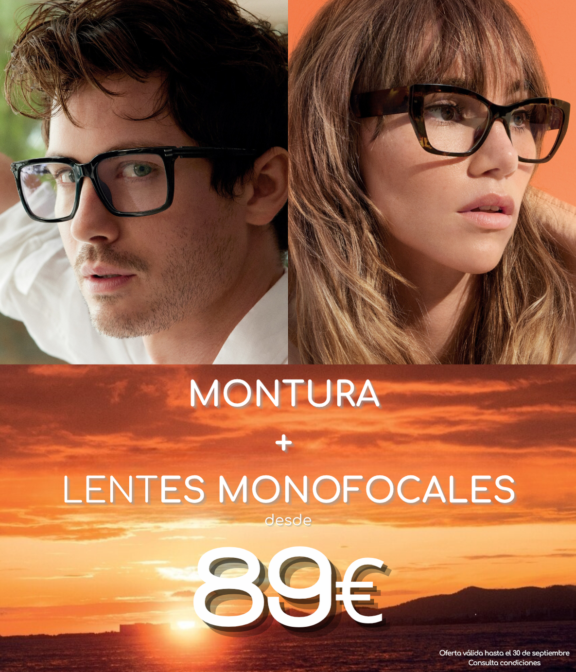 Montura + Cristales 89€